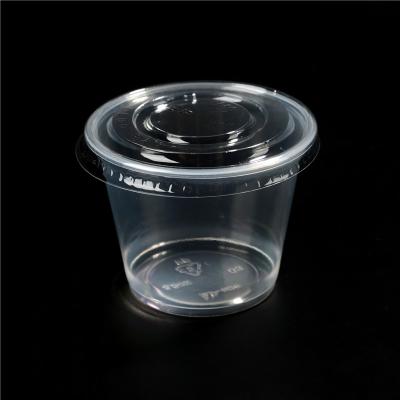 China Single Wall 1oz, 30ml Small Plastic Party Cup, Food Grade PP PS Sauce Cup For Restaurants for sale