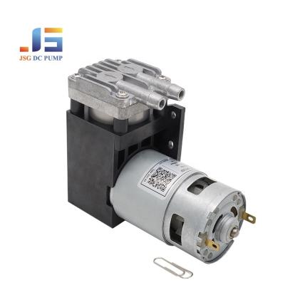 China Custom Oilless Piston 15-40lpm DC Pump 12V 24V Height Vacuum Degree Brush Motor Suction Compressor For Aspirated for sale