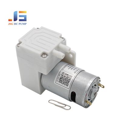 China Oilless Mini 24v 18l/m 12v Oil Less Diaphragm Vacuum Pump 24v 12 Volt DC Micro Brush Piston Compressor Manufacturers for sale