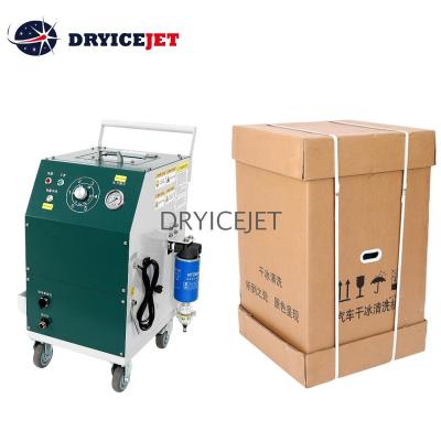 China Advertising company DRYICEJET BM2 good quality and clean price for cars cleaning dry ice blasting device for sale