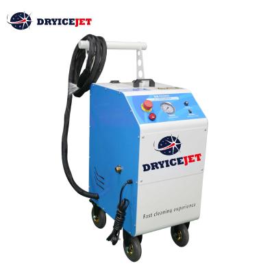 China Advertising company good quality DRYICEJET HW2 60 Hz air inlet blowing industrial dry ice cleaning machine for sale