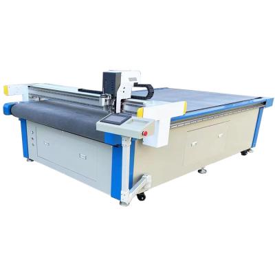 China Garment Shops Automatic CNC KT Cardboard Corrugated Oscillating Cardboard Knife Cutting Machine for sale