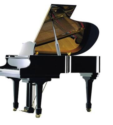 China 170cm Black polished Wooden Acoustic Grand Piano with Suzuki / Roslau String for sale