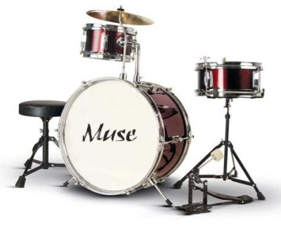 China Practice PVC Adult Drum Set 3 Piece Junior Drum Set For Junior Student A364s-806 for sale