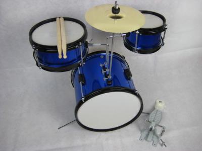 Cina Blu del tamburo acustico di 3 bambini del pezzo tamburo sano stabilito MU-3KS stabilito di percussione in vendita