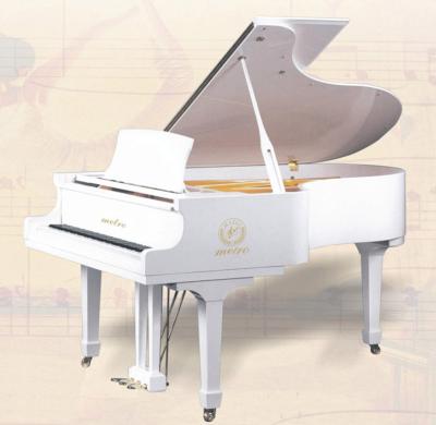 Chine piano à queue 88 182x55x172cm AG-GP170W acoustique poli par blanc principal de 170cm à vendre