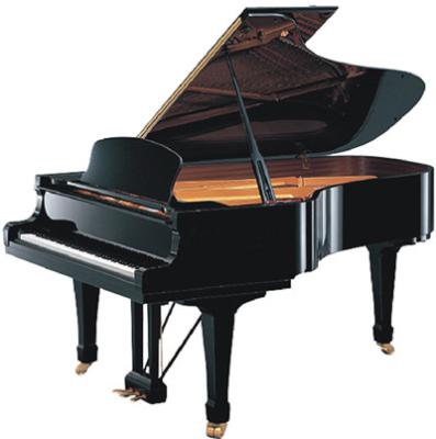 China Black Polished 185cm 88 KEY Senior Acoustic Grand Piano With Straight Leg AG-GP185B for sale