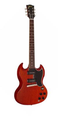 중국 매트 Solidwood 일렉트릭 기타 Gibson SG 작풍 39 인치 628 mm 가늠자 판매용