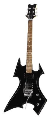 China 39inch guitarra negra AG39-X3 del traste de la guitarra eléctrica 22 de la forma del palo de rosa X en venta