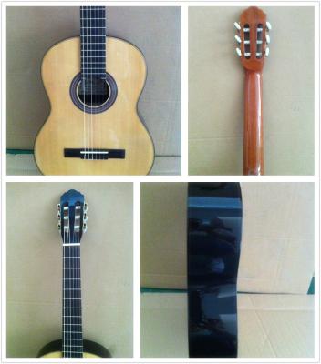 China Matt Rosewood Back Solidwood Spruce Wood Classical Guitar 39 inch TP-CG16 for sale