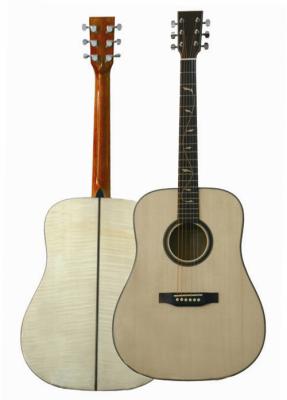 China Classic Flame Maple Wood Acoustic Guitar Professional 41inch for sale