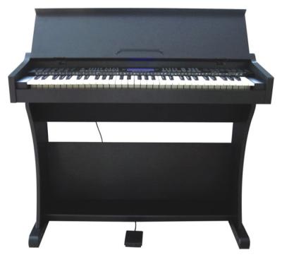 China Black 61 Key Electronic Keyboard Piano Small Upright Piano RoHS / LVD / EMC MK-933 for sale