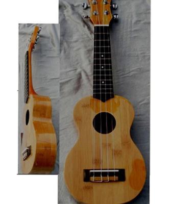 China ukelele de madera de bambú de la guitarra de Hawaii de la cadena de reemplazo con el cuello AGUL18 de la OTAN en venta