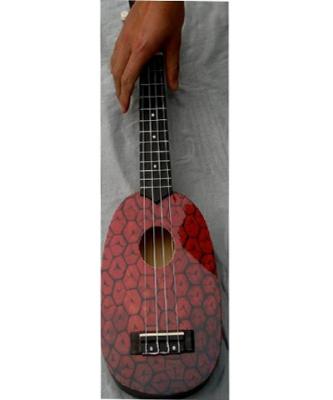 China Piña pulida forma de madera elíptica AGUL06 de la fruta de la guitarra del juguete de 21 pulgadas en venta