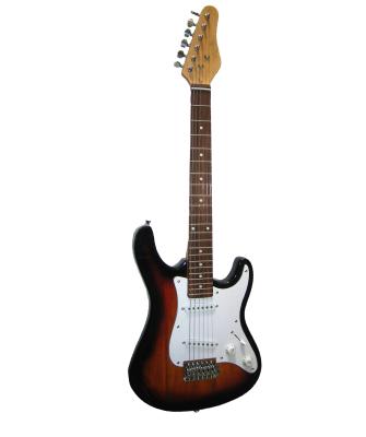 China Six String Maple Neck Electric Toy Guitar With Chrome Open Hardware AGT36-ST2 for sale