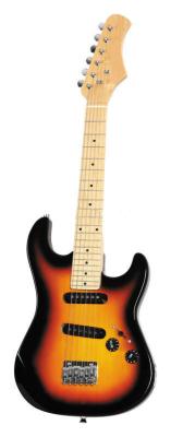 China 32 Inch Basswood Sunburst Electric Toy Guitar With Single Coil AGT32-ST1 for sale