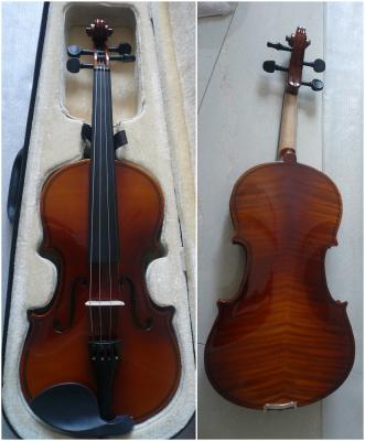 China Classic Decorative Flamed Maple Popular Handmade Violin 4/4 Size AGV-2 for sale