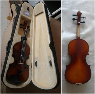 China Popular 3/4 Size Folk Primary Handmade Violin Flamed Maple back AGV-2 for sale