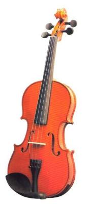 China Authentic Full Size Student Violin , Hand Carved Solid Spruce Top 1 / 32 for sale