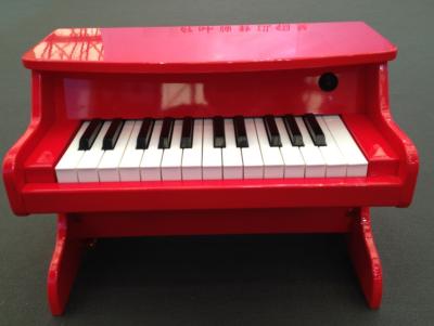 China Tablet Kids 25 Key Toy Wooden Piano Digital Pure Piano Tune AC Adaptor for sale