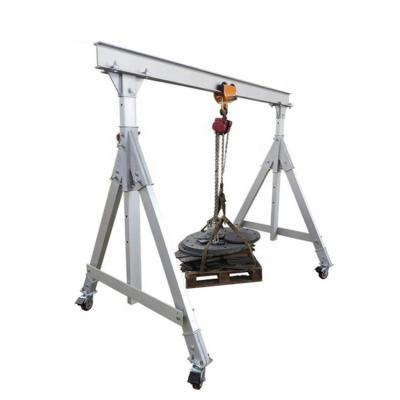 China Aluminum Lightweight Mobile Gantry Crane 1t 2t 3t 5t Portable A Frame Gantry Crane For Sale for sale