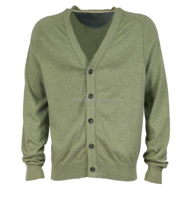 China MEN'S CASUAL KNITTED CARDIGAN IN MELANGE GRAY EFFECT for sale