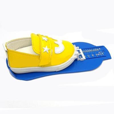 China Child Length Foot Measuring Device Eco - Friendly Baby Feet Measure Measuring Children Shoes Size Ruler for sale