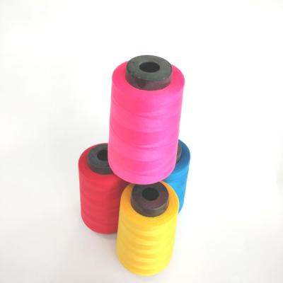 China High Tenacity Braided Polyester / Nylon Wax Yarn for sale