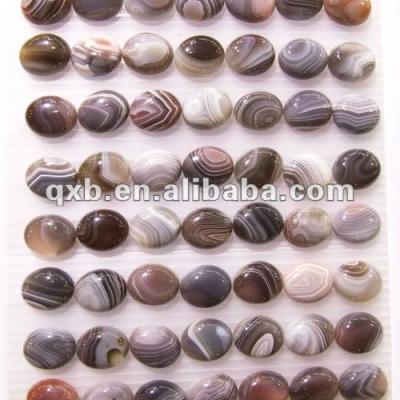 China Natural Botswana Agate Cabochon Reflecting Oval Shape for sale