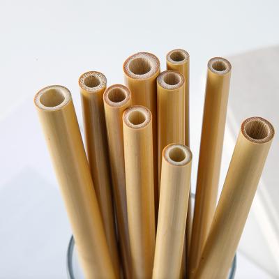 China Sustainable Bamboo Straws For Party, Favors, Wedding, Eco Friendly Bamboo Drinking Straw Bamboo Drinking Straws for sale