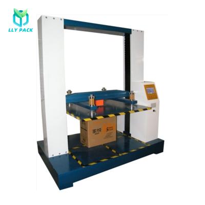 China Microcomputer Box Force Tester Equipment Corrugated Cardboard Compression Testing Machine 800*800*1000mm (Optional) for sale