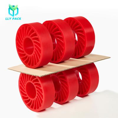 China Printing Machine/Corrugated Cardboard Production Line High Wear Resistant Polyurethane Sun Paper-Feed Wheel For Printing Machine Corrugated Cardboard Production Line for sale