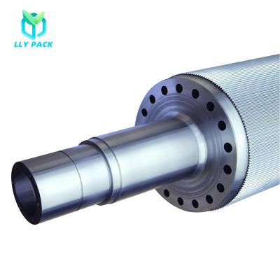 China New Factory High Quality Peripheral Carbide Heater Tungsten Flute Corrugator Roll For Automatic Single Slap Machine for sale