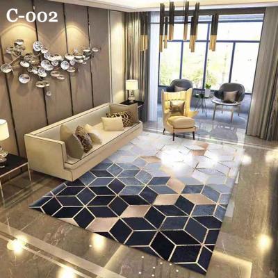 China Beautiful Pattern High Quality Comfortable Anti Slip Carpet Living Room for sale