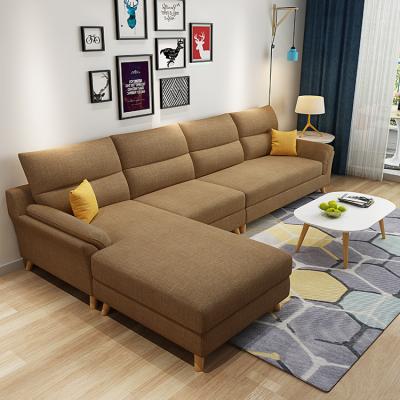 China Chesterfield SOFA Modern Simple Living Room Furniture Fabric Scenography Sofa for sale