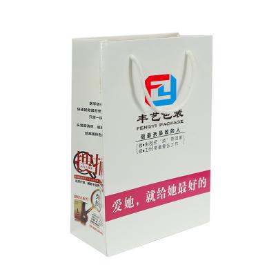 China Handmade Gift Bags Party Shopping Kraft Paper Retail Bags Sell Brown Paper Bags With Handles Bulk for sale