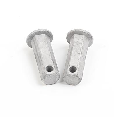 China Premium Custom Stainless Steel Fasteners Around Main Carbon Steel 5/8 Hex Bolt Knuckle Pegs For Industrial for sale