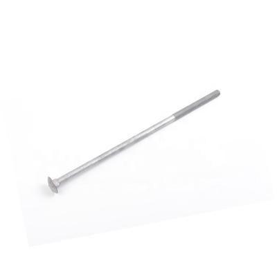 China Stainless Steel Custom Round Head Hot Dip Galvanized Bolts Square Neck Carriage Bolt for sale