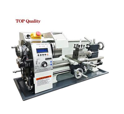 China Garment Shop Horizontal Variable Speed ​​Small Lathe Machine Mini Bench Lathe for sale