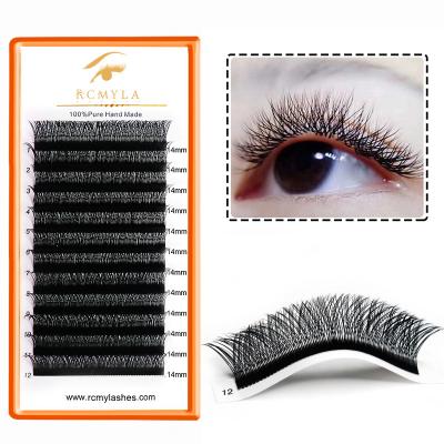 China Super Soft Light And Flexible Lash Yy Lashes Eyelash Extension 8-12mm Y Shape Lashes Fans Wholesale Price for sale