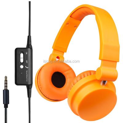 China Cute 18DB Headband ANC Headset Kids Airplane Earphone For Travel for sale