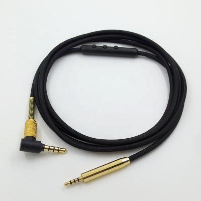 China Other High Quality 1.2m Gold Plated Audio Cable With Volume Control For BO SE QC25/35 for sale