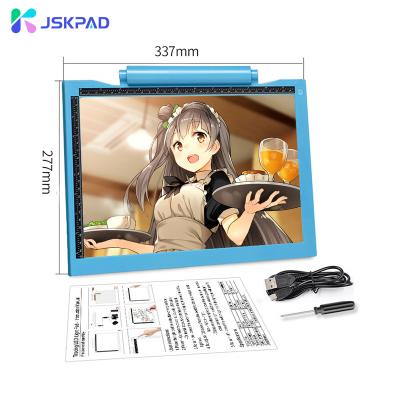 China /Graphic Design /Art JSK led light pad for diamond painting art ed drawing light a4 pad tracing pad light with battery for sale