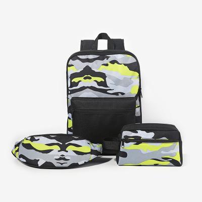 China Fashion Logo Waterproof Large Capacity Laptop Custom Made 3 Sets Backpack for sale