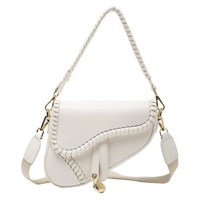 China Korean Mini Light Weight Fashion Saddle Bag Elegant Women Bags Shoulder Below Bags For Ladies for sale