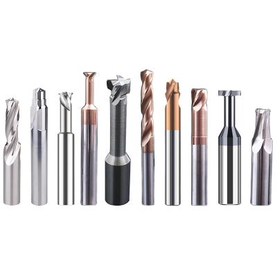 China High Quality Carbide Manufacturing 5 Axis CNC Milling Cutter Customized Made End Mill Cutter Non-Standard Carbide For Aluminum for sale