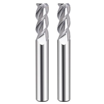 China HRC58 Round Nose Cutter High Speed ​​High Speed ​​Milling Tool Solid Carbide End Mills Cnc Cutting Tool 3 Flute End Mill for sale