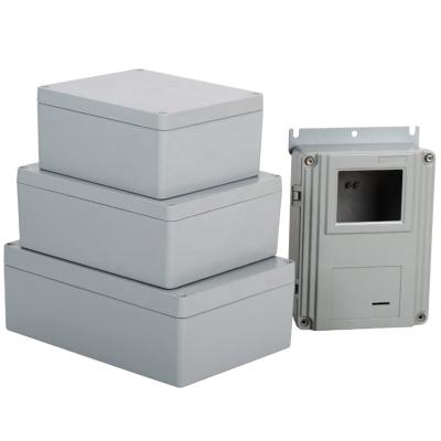 China Handmade waterproof box / cast aluminum metal power cabinet / aluminum waterproof box for sale