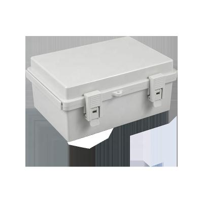 China OEM Waterproof Custom Drillings Plastic Box ABS IP65 Electronic Waterproof Outdoor Enclosure Junction Box 01-30 for sale