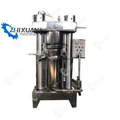 China Hydraulic Oil Press Sesame Sunflower Seed Cacao Liquor Butter Oil Press Machine Hydraulic Cold Pressing Machine for sale